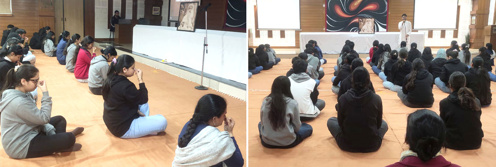 Yoga For Joy And Innerpeace CBS banner Chitkara University